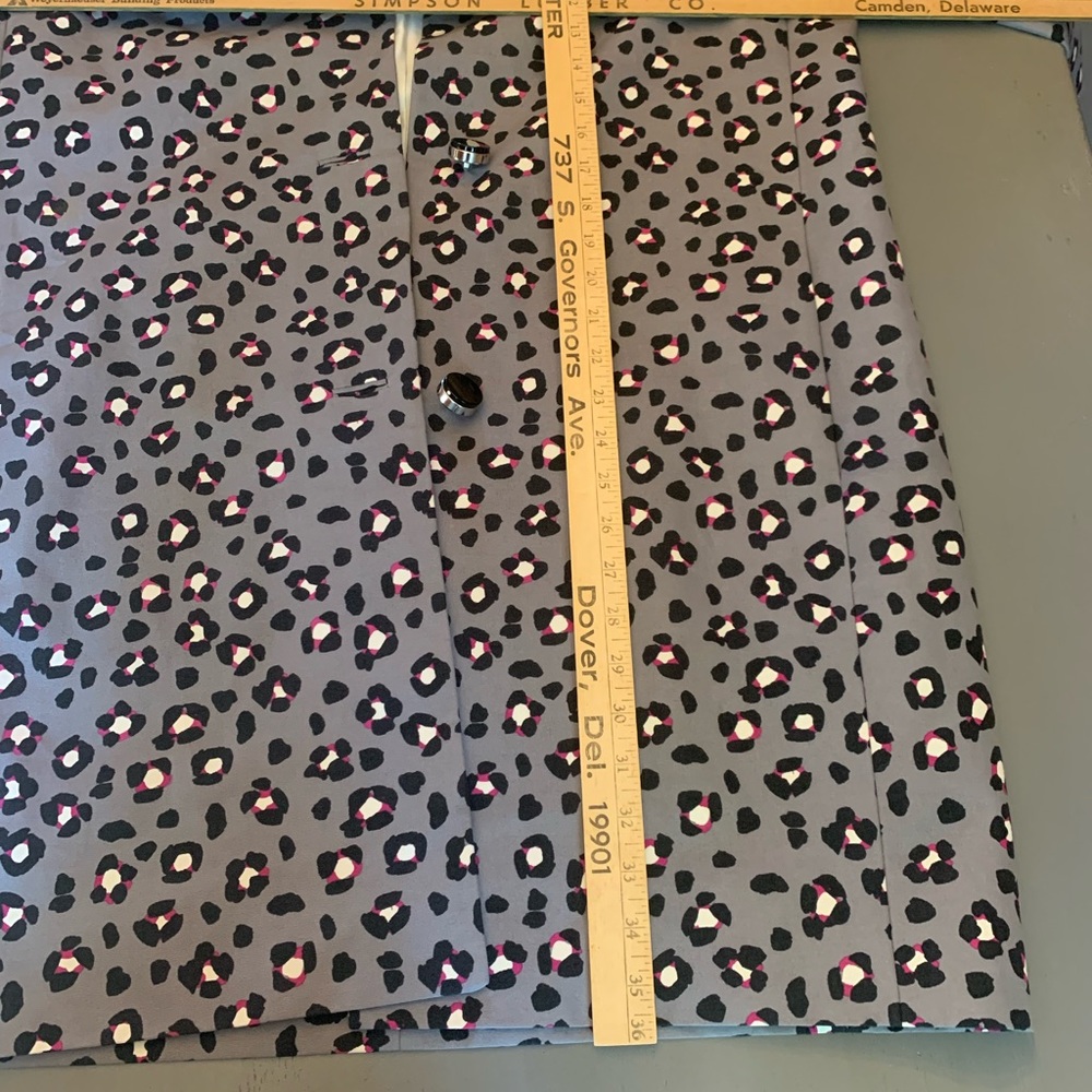 Kate Spade cyber cheetah feti coat large - Picture 4 of 11